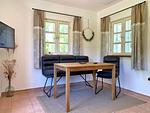 Wohnzimmer - Hofgut Bisdamitz - Ferienhaus Knoff - Top-Hundeurlaub