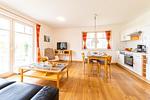 Wohnzimmer - Haus Arkonablick - Fewo 1.04 Dünenblick - Top-Hundeurlaub