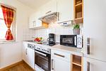 Küche / Küchenzeile - Haus Arkonablick - Fewo 1.04 Dünenblick - Top-Hundeurlaub