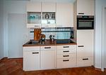 Küche / Küchenzeile - Villa Tizian -  Ferienappartement Hygge - Top-Hundeurlaub