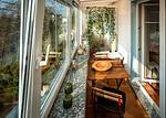 Wintergarten mit Essplatz - Villa Tizian -  Ferienappartement Hygge - Top-Hundeurlaub
