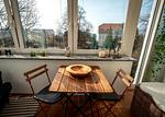 Wintergarten mit Essplatz - Villa Tizian -  Ferienappartement Hygge - Top-Hundeurlaub