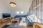 Ferienwohnung Seeblick Waren (Müritz) - lichtdurchfluteter Wohnraum - Seeblick - Top-Hundeurlaub