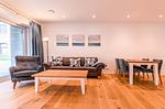 Ferienwohnung Inselpirat Malchow - Wohn- und Essbereich - Inselpirat - Top-Hundeurlaub
