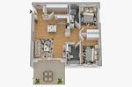 Ferienwohnung Inselpirat Malchow - Grundriss - Inselpirat - Top-Hundeurlaub