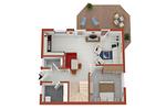 Grundriss - Schwanensee - Top-Hundeurlaub