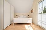 Ferienhaus Schwanensee Ferienpark Lenzer Höh Schlafzimmer Obergeschoss mit Blick ins Grüne - Schwanensee - Top-Hundeurlaub