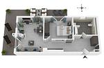 Ferienwohnung Große Strandburg Ostseebad Wustrow ZweiWasser Alte Seefahrtschule Grundriss - Große Strandburg - Top-Hundeurlaub