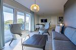 Ferienwohnung Strandlounge Ostseebad Wustrow ZweiWasser Alte Seefahrtschule Gemütliches Wohnzimmer - Strandlounge - Top-Hundeurlaub