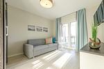 Ferienwohnung Strandblick Ostseebad Wustrow ZweiWasser Alte Seefahrtschule Gemütliches Sofa - Strandblick - Top-Hundeurlaub