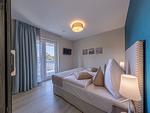 Ferienwohnung Strandblick Ostseebad Wustrow ZweiWasser Alte Seefahrtschule Schlafzimmer - Strandblick - Top-Hundeurlaub