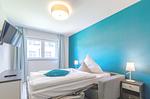 Ferienwohnung Große Strandmuschel Ostseebad Wustrow ZweiWasser Alte Seefahrtschule Schlafzimmer - Große Strandmuschel - Top-Hundeurlaub