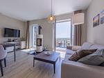 Ferienwohnung Große Strandoase Ostseebad Wustrow ZweiWasser Alte Seefahrtschule Gemütliches Wohnzimmer - Große Strandoase - Top-Hundeurlaub