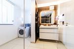 Ferienwohnung Große Strandoase Ostseebad Wustrow ZweiWasser Alte Seefahrtschule Badezimmer - Große Strandoase - Top-Hundeurlaub