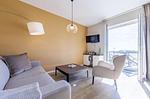 Ferienwohnung Sonnenberg Ostseebad Wustrow ZweiWasser Alte Seefahrtschule Gemütlicher Wohnbereich - Sonnenberg - Top-Hundeurlaub