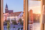 Ferienwohnung Müritzquartier No. 13 Hafenresidenz Waren (Müritz) - Ausblick auf Waren (Müritz) - Müritzquartier No.13 - Top-Hundeurlaub