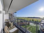 Ferienwohnung Dünenlounge Ostseebad Wustrow ZweiWasser Alte Seefahrtschule Balkon mit Weitblick - Dünenlounge - Top-Hundeurlaub
