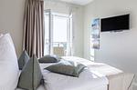 Ferienwohnung Dünenlounge Ostseebad Wustrow ZweiWasser Alte Seefahrtschule Schlafzimmer - Dünenlounge - Top-Hundeurlaub