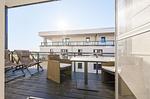 Ferienwohnung Admiralssuite Ostseebad Wustrow - ZweiWasser Alte Seefahrtschule Balkon - Admiralssuite - Top-Hundeurlaub