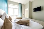 Ferienwohnung Wellenmeer Ostseebad Wustrow ZweiWasser Alte Seefahrtschule Schlafzimmer - Wellenmeer - Top-Hundeurlaub