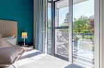 Ferienwohnung Kroonkieker Ostseebad Wustrow - ZweiWasser Alte Seefahrtschule Schlafzimmer - Kroonkieker - Top-Hundeurlaub