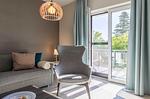 Ferienwohnung Wiesenkieker Ostseebad Wustrow - ZweiWasser Alte Seefahrtschule Wohnbereich - Wiesenkieker - Top-Hundeurlaub