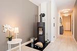 Ferienwohnung Seeluft Wustrow Kamin im Wohnzimmer - Seeluft - Top-Hundeurlaub