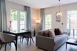 Ferienwohnung Seeluft Wustrow Wohnzimmer mit Esstisch - Seeluft - Top-Hundeurlaub