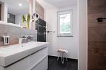 Ferienwohnung Seeluft Wustrow modernes Bad mit Dusche - Seeluft - Top-Hundeurlaub