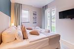 Ferienwohnung Seeluft Wustrow Schlafzimmer - Seeluft - Top-Hundeurlaub
