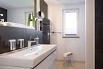 Ferienwohnung Seesinn Wustrow modernes Bad mit Dusche - Seesinn - Top-Hundeurlaub