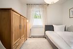 Ferienhaus Zander Fuenfseen Schlafzimmer im Erdgeschoss - Zander - Top-Hundeurlaub