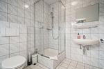 Ferienhaus Zander Fuenfseen badezimmer mit Dusche im Obergeschoss - Zander - Top-Hundeurlaub