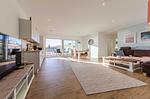 Ferienwohnung Wasserlilie Malchow offener Wohnbereich mit Terasse - Wasserlilie - Top-Hundeurlaub