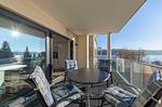 Ferienwohnung Wasserlilie Malchow Balkon mit Blick auf den Malchower See - Wasserlilie - Top-Hundeurlaub