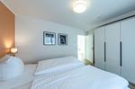 Ferienwohnung Wasserlilie Malchow Schlafzimmer mit Doppelbett - Wasserlilie - Top-Hundeurlaub