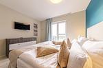 Ferienwohnung Boddenzauber Ostseebad Wustrow ZweiWasser Alte Seefahrtschule Großzügiges Schlafzimmer - Boddenzauber - Top-Hundeurlaub