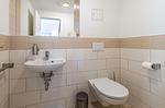 Ferienwohnung Schwan Blick in das Gäste-WC - Schwan - Top-Hundeurlaub