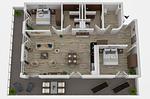 Ferienwohnung Störtebeker Suite Ostseebad Wustrow ZweiWasser Alte Seefahrtschule Grundriss - Störtebeker Suite - Top-Hundeurlaub
