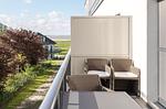 Ferienwohnung Marco Polo Ostseebad Wustrow ZweiWasser Alte Seefahrtschule Balkon - Marco Polo Suite - Top-Hundeurlaub