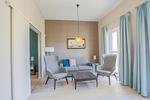 Ferienwohnung Marco Polo Ostseebad Wustrow ZweiWasser Alte Seefahrtschule Wohnzimmer - Marco Polo Suite - Top-Hundeurlaub