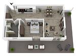 Ferienwohnung Boddenstuv Ostseebad Wustrow - ZweiWasser Alte Seefahrtschule Grundriss - Boddenstuv - Top-Hundeurlaub
