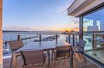 Ferienwohnung Auszeit Hafenresidenz Waren (Müritz) - Balkon mit Blick auf den Hafen Müritz (Waren) - Auszeit - Top-Hundeurlaub