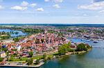Ferienwohnung Auszeit Hafenresidenz Waren (Müritz) - Drohnenaufnahme Waren (Müritz) - Auszeit - Top-Hundeurlaub