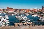 Ferienwohnung Hafenidylle Hafenresidenz Waren (Müritz) - Dachterrasse mit Hafenblick - Hafenidylle - Top-Hundeurlaub