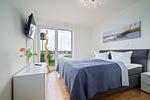 Ferienwohnung Fischotter Waren (Müritz) - Schlafzimmer - Fischotter - Top-Hundeurlaub