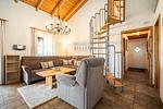 Ferienhaus Himmelblau in Jabel - Wohnzimmer - Himmelblau - Top-Hundeurlaub