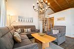 Ferienhaus Himmelblau in Jabel - Wohnzimmer - Himmelblau - Top-Hundeurlaub