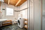 Ferienhaus Himmelblau in Jabel Badzimmer mit Dusche - Himmelblau - Top-Hundeurlaub
