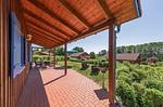 Ferienhaus Himmelblau in Jabel überdachte Terasse - Himmelblau - Top-Hundeurlaub